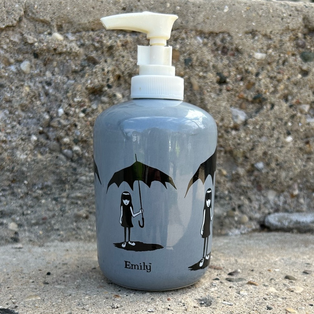 Emily the Strange 2002 Ceramic Soap Dispenser